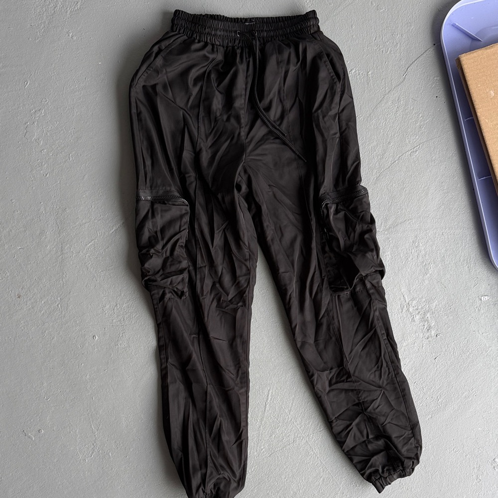 Forever 21 Black Track Pants